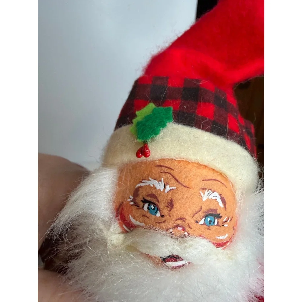 Vintage Annalee Christmas Doll Set Santa Mrs Claus Elf Holiday Figures 2011 2012
